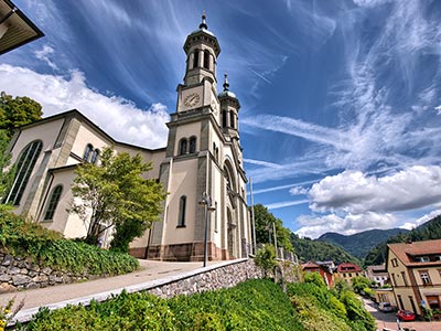 Kirche St. Johannes der Täufer in Todtnau