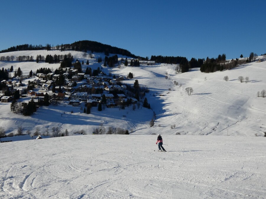 Skifahren an Weihnachten in Todtnauberg